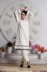 2 Piece Ready to Wear - Khaddar Brosha BY RUNG GALI