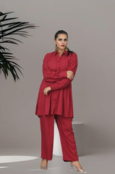 2 Piece Co-ord Set - PREMIUM STONE LINEN BY RUNG GALI