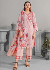 Khaddar Printed Suit with Khaddar Printed Dupatta 3pc Unstitched