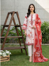 PASTEL PINK WITH MULTI PRINT Premium Classic Lawn Printed Suit with Light Weight Fancy Voile Dupatta 3pc (Unstitched)