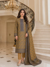 MEHNDI & BLUE Printed Premium Lawn Full Suit 3pc Suit (Unstitched)