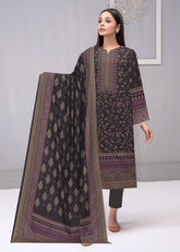 ROYAL RUBY 3Pc Premium Dhanak Printed Suits (Unstitched)