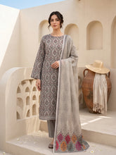 PEARL GRAY WITH MULTI PRINT Digital Printed Premium Lawn with Light weight Voile Dupatta 3pc Suit (Unstitched)