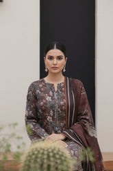Printed Premium Lawn Full Suit 3pc Suit (Unstitched)