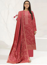 PEACH BLOSSOM & SKIN 3Pc Premium Dhanak Printed Suits (Unstitched)