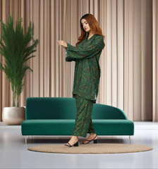 2 Piece Ready to Wear - PREMIUM LINEN BY RUNG GALI