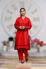 2 Piece Ready to Wear - Khaddar Brosha BY RUNG GALI