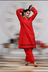 2 Piece Ready to Wear - Khaddar Brosha BY RUNG GALI