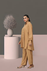 2 Piece Co-ord Set - PREMIUM STONE LINEN BY RUNG GALI