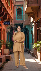 2 Piece Co-ord Set - PREMIUM STONE LINEN BY RUNG GALI