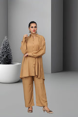 2 Piece Co-ord Set - PREMIUM STONE LINEN BY RUNG GALI