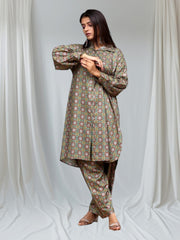 2 Piece Ready to Wear - PREMIUM LINEN BY RUNG GALI