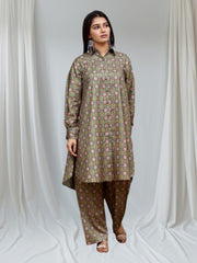 2 Piece Ready to Wear - PREMIUM LINEN BY RUNG GALI