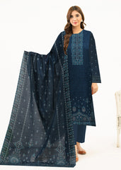 NAVY AND FEROZI Digital Printed Premium Lawn 3pc Suit (Unstitched)