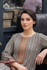 MULTI FLORAL Digital Printed 3Pc suit with Luxury Voile Dupatta(Unstitched)