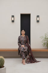 Printed Premium Lawn Full Suit 3pc Suit (Unstitched)