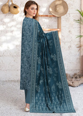 BLUE SAPPHIRE 3Pc Premium Dhanak Printed Suits (Unstitched)