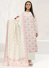 Cashme Wool 3 Pc Printed Unstitched Suit