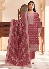 ROSEWOOD 3Pc Premium Dhanak Printed Suits (Unstitched)