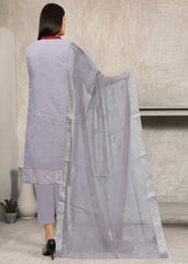 LILAC KHAADI Embroidered with Sequence, Beads and Handwork 3Pc Suit (Unstitched)