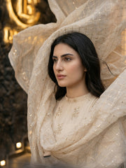 Chiffon Embroidered 3Pc Suit (Unstitched)