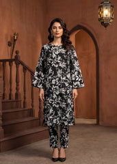 BLACK & WHITE Premium Doria Lawn 2pc (Unstitched)