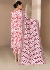 SHADES OF PINK 3pc Premium Doria linen suit with linen dupatta (Unstitched)