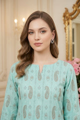 PASTEL VIRIDIAN Supreme Lawn 3pc suit with Luxury Voile Dupatta