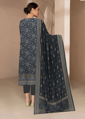 OBSIDAIN BLAKISH GREEN 3Pc Premium Dhanak Printed Suits (Unstitched)