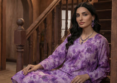 PURPLE & LAVENDER Premium Classic Lawn 2pc (Unstitched)