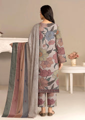 OLIVE GREEN Digital Printed Premium Lawn Full Suit with Lawn Dupatta 3pc (Unstitched)